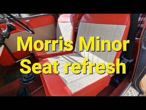 Видео: Реставрация сидений Morris Minor. Разборка и восстановление передних сидений.