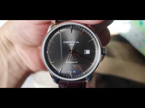 Видео: Certina DS-1 добавлена в коллекцию 2021!