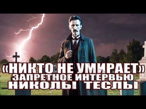 Видео: "Никто Не Умирает": Никола Тесла раскрыл тайны бытия в утерянном 80 лет назад интервью