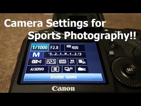 Видео: Основы фотографии и настройки камеры. Часть 1. Спортивная фотография