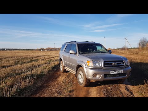Видео: Оживляю старую "Ёлку". Первый выезд и месяц эксплуатации. Toyota Sequoia по низу рынка