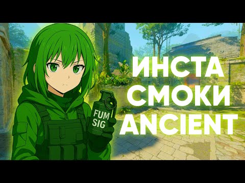 Видео: ЛУЧШИЕ ИНСТА СМОКИ НА ANCIENT в CS2