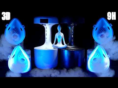 Видео: ASMR: 3D-аэрозоль с двумя потрясающими расслабляющими антигравитационными увлажнителями