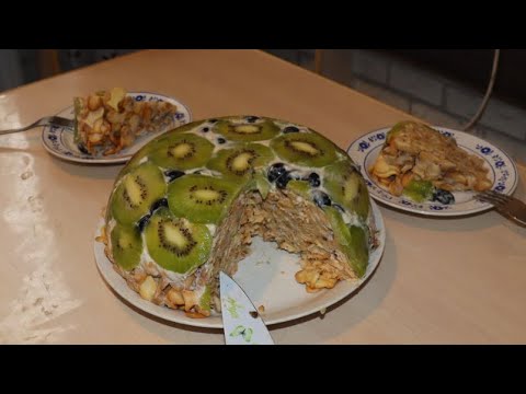 Видео: Простой торт без выпечки/Солю  селёдку/