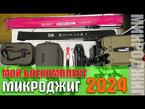 Видео: #16 Обзор на Мой Боекомплект 2024 #Микроджиг, #Снасти