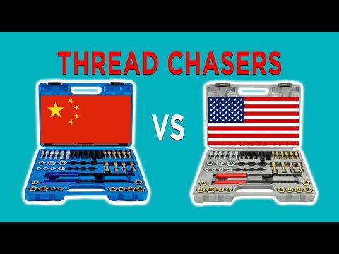 Видео: Наборы нарезчиков резьбы для болтов: Китай против США