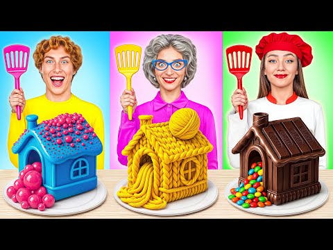 Видео: Кулинарный Челлендж: Я против Бабушки | Фантастическая Кулинарная Битва от Candy DO