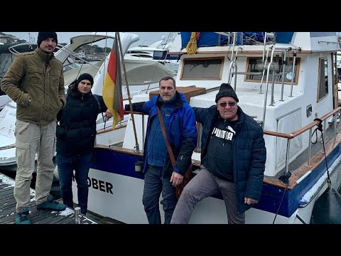 Видео: Купил траулер CHB 34 в Голландии и перегнал в Анапу.