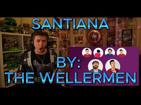 Видео: НЕВЕРОЯТНО!!!!!!!!!!!!! Слепая реакция на The Wellermen - Santiana при участии The Bass Gang и Pi...