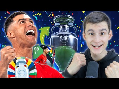 Видео: ПОМОГ C.RONALDO ВЫИГРАТЬ EURO 2024 в FC MOBILE!!