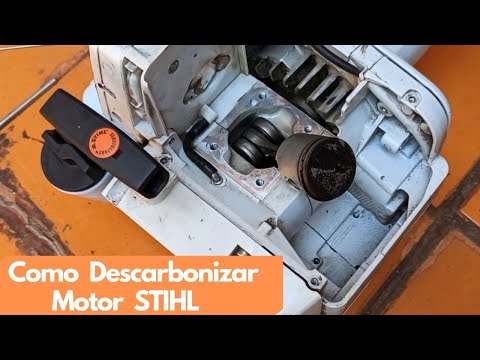 Видео: Декарбонизация и очистка двигателя кустореза Stihl Fs160