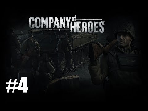 Видео: Прохождение Company of Heroes ( 4 миссия - Контрнаступление на Карантан )