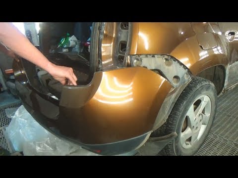 Видео: Как снять задний бампер. Renault Duster (Рено Дастер).