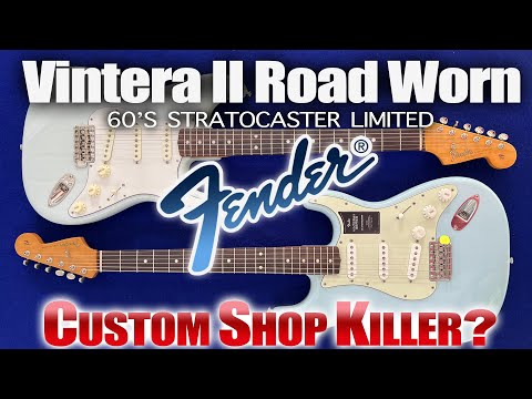 Видео: Fender Vintera II Road Worn Stratocaster против American Vintage II 1965 года