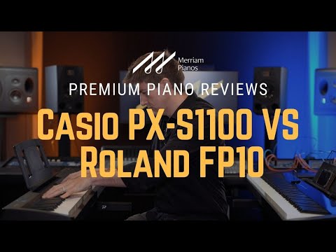 Видео: Casio PX-S1100 против Roland FP-10 | Обзор цифрового пианино и демонстрационная версия