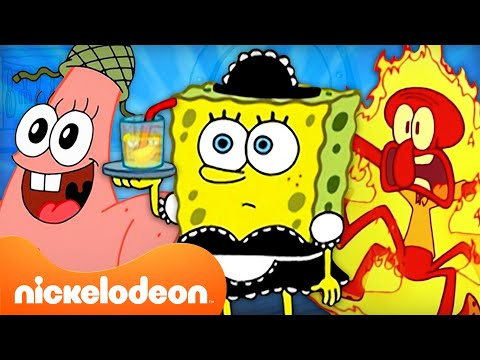 Видео: Губка Боб | ЛУЧШЕЕ из 3 сезона "Губка Боб"! | 60-минутная подборка | Nickelodeon Cyrillic