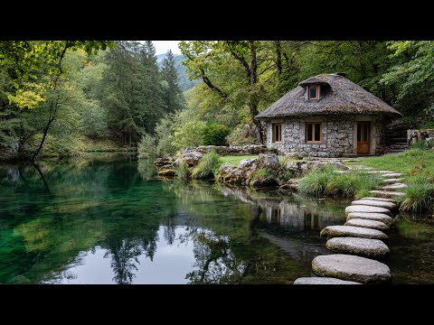 Видео: Каменный дом в деревенском стиле на берегу озера в Швейцарии | Мечта о простоте