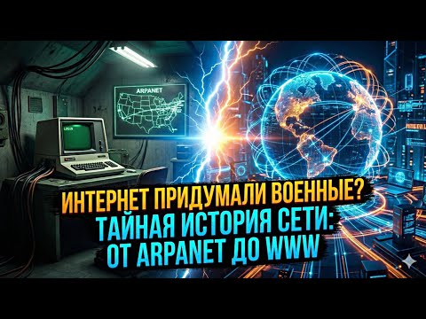 Видео: Интернет придумали военные? Тайная история Сети: от ARPANET до WWW