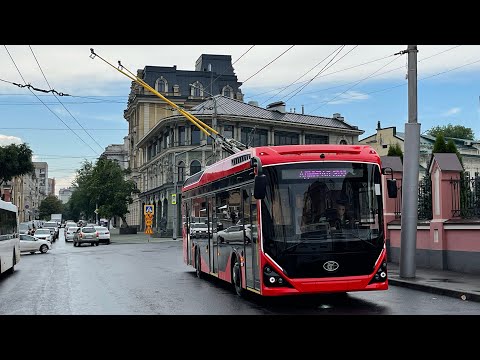 Видео: 🔴ПЕРВАЯ ОБКАТКА ОБНОВЛЁННОГО  ТРОЛЛЕЙБУСА ПКТС 6282.01 «АДМИРАЛ 2022» В ЭНГЕЛЬСЕ! САРАТОВСКАЯ ОБЛ.