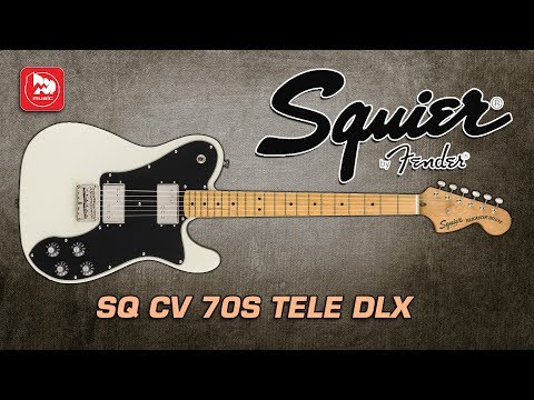 Видео: Электрогитара FENDER SQUIER SQ CV 70S TELE DLX MN OWT