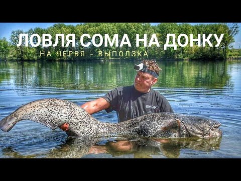 Видео: Ловля сома на донку - на червя. Рыбалка на сома часть 1