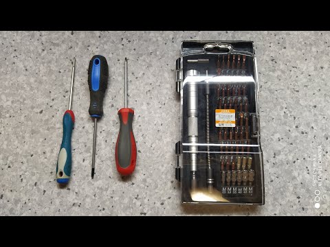 Видео: Набор отвёрток JAKEMY JM- 8166 биты из хорошей стали S2