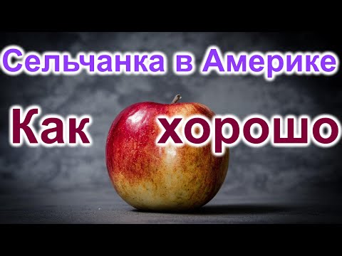 Видео: Сельчанка в Америке.Как хорошо жить в Америке