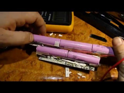 Видео: Разборка аккумулятора от ноутбука ASUS F32-K53