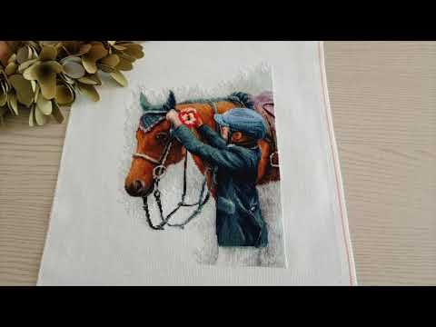 Видео: Финиш Luca - S " Campion" B 2337. Пэчворк и вышивка крестом.