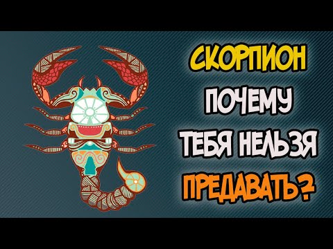 Видео: Почему НЕЛЬЗЯ Предавать СКОРПИОНА?