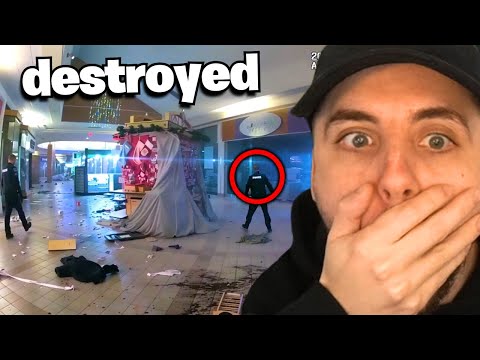 Видео: Как один человек разрушил целый торговый центр