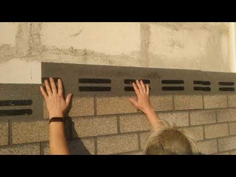 Видео: ТЕХНОНИКОЛЬ HAUBERK (хауберк) на газосиликатные блоки без утепления.