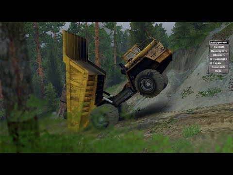 Видео: Белаз 540/ SpinTires