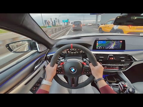 Видео: BMW M5 F90 от ПЕРВОГО ЛИЦА | По Москве с выхлопом Remus и любимыми ремиксами