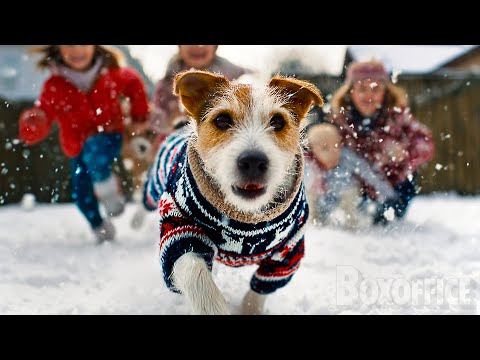 Видео: правительственный щенок спасает Рождество🔥 смотреть рождественский фильм полный | русские субтитры