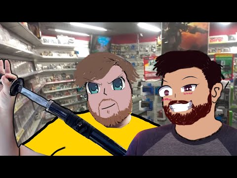 Видео: Вертолёт и Банан работают в аниме-магазине. Хайлайты. #1