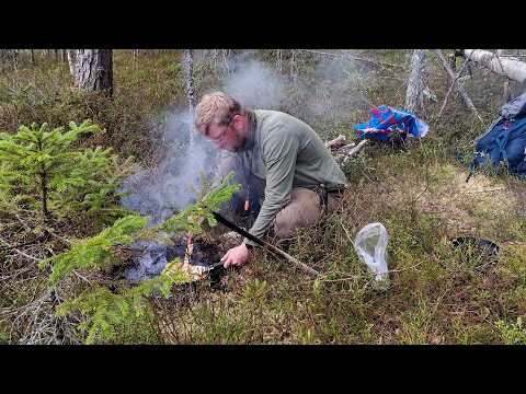 Видео: Дальний Одиночный Поход | Щука на спиннинг. Самоловки. Быт в тайге.