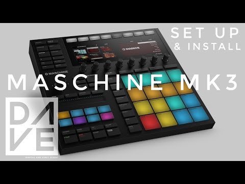 Видео: Native Instruments Maschine MK3 | Как настроить и установить