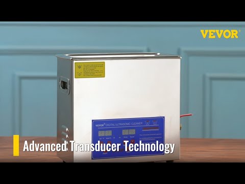 Видео: Ультразвуковая ванна VEVOR на 15 литров