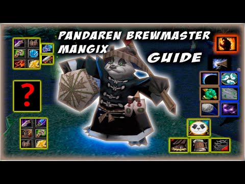 Видео: Pandaren Brewmaster Mangix | Много кнопок! Наказываем хейтера!