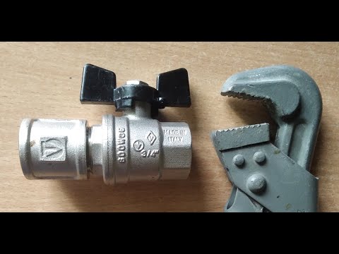 Видео: Какой стороной правильно шаровый кран устанавливать?