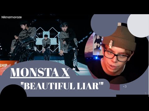 Видео: MONSTA X 몬스타엑스 'Beautiful Liar' реакция