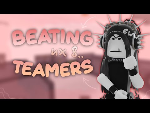 Видео: ❤️‍🔥BEATING TEAMERS MM2 *их 8…* [MM2 ROBLOX]❤️‍🔥