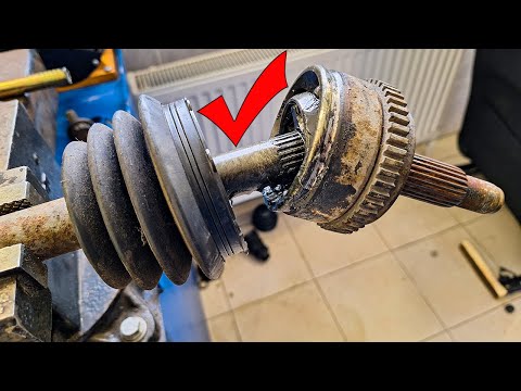 Видео: Как снять наружный ШРУС без спец инструмента: ВАЗ Vesta, Granta, Kalina, Priora