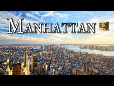 Видео: Манхэттен (4K UHD) Город, который никогда не спит #Манхэттен #Нью-Йорк