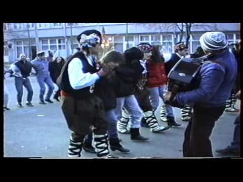 Видео: Коледа в село Подвис 1992г.-1