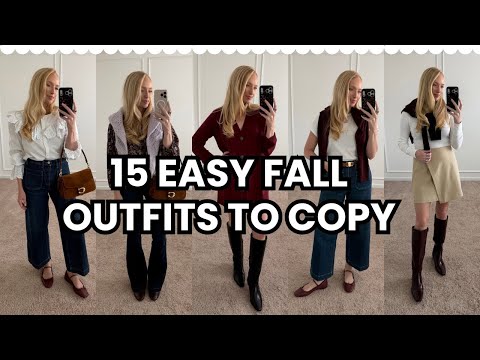 Видео: 15 идей осенних нарядов для подражания — новинки осенней моды от Walmart, LOFT, Spanx Jeans и Quince