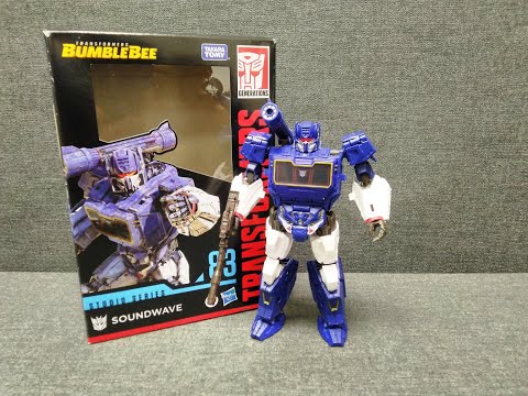 Видео: Обзор трансформера Soundwave - Voyager class - Studio Series - SS-83. Музей Р-ТФ.