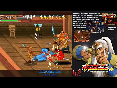 Видео: Knights of Valour (MAME) - прохождение игры