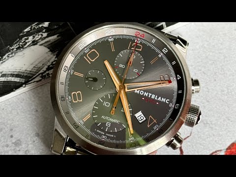 Видео: Обзор часов Montblanc Timewalker Chronograph